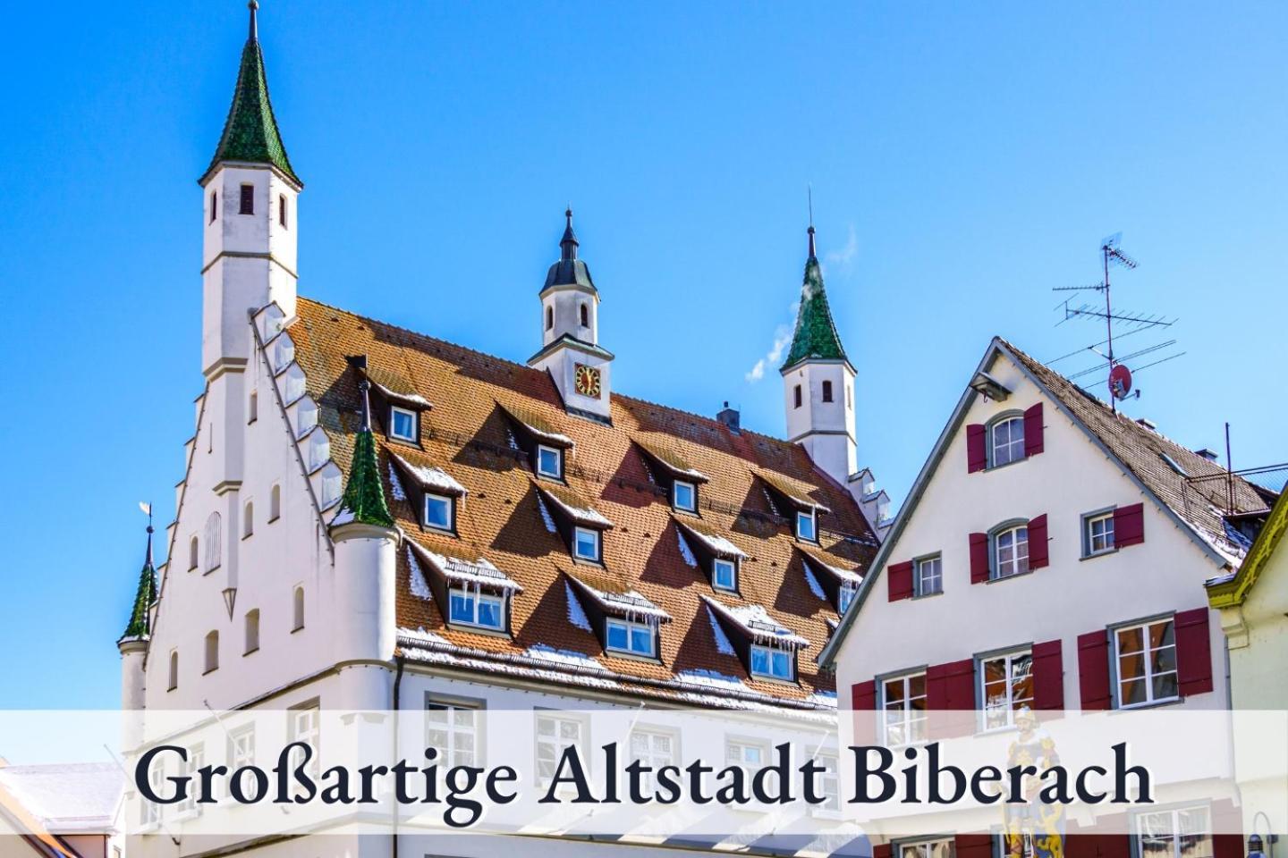 Relaxapartment 2 Massagesessel Smarttv Kueche Biberach an der Riss Exterior foto
